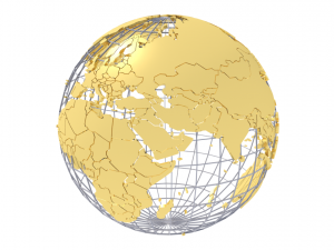 geopolitical globe 3D Model
