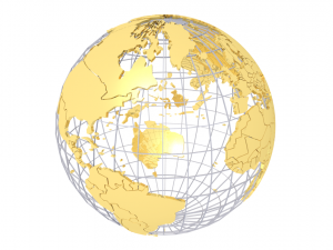 geopolitical globe 3D Model