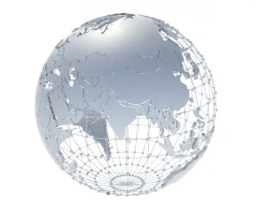 геополітичний глобус 3D Модель