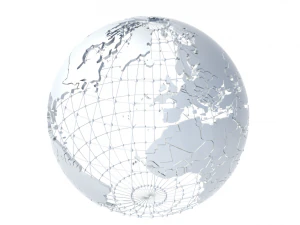 геополітичний глобус 3D Модель