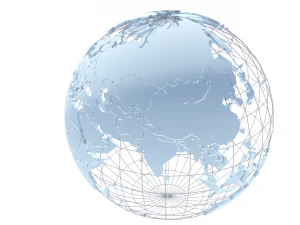 геополітичний глобус 3D Модель