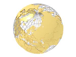 geopolitical globe 3D Model