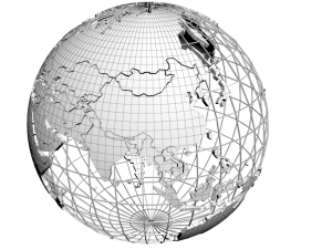 geopolitical globe 3D Model