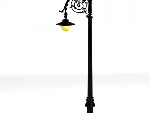 luz de rua Modelo 3D