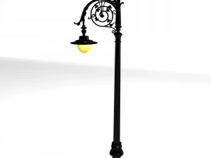 luz de rua Modelo 3D