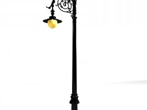 luz de rua Modelo 3D