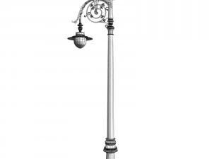 luz de rua Modelo 3D