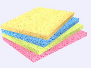 kitchen sponge 3D Model