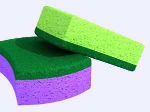kitchen sponge Modelo 3D