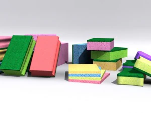 kitchen sponge 3D Model