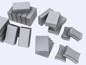 kitchen sponge Modelo 3D