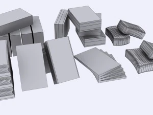 kitchen sponge 3D Model