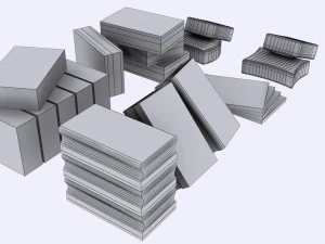 kitchen sponge 3D Model