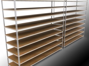 industrial rack Modelo 3D