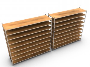 industrial rack Modelo 3D