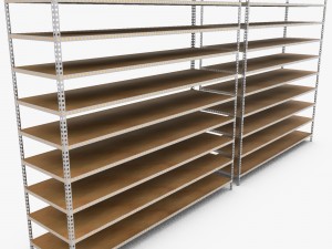 industrial rack Modelo 3D
