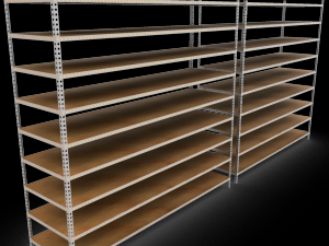 industrial rack Modelo 3D