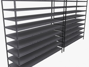 industrial rack Modelo 3D