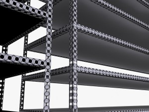 industrial rack Modelo 3D