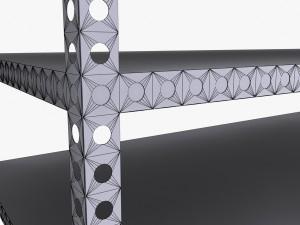 industrial rack Modelo 3D