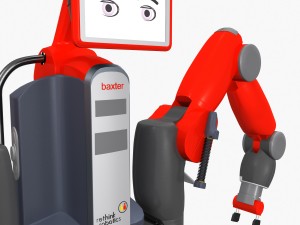 industrial baxter robot 3D Model