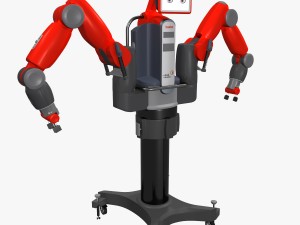 industrial baxter robot 3D Модель