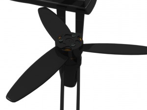 parrot bebop drone yellow Modello 3D