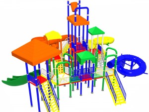 big toys playground 3D Model