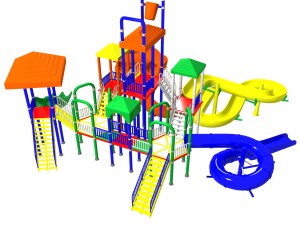 big toys playground 3D Model