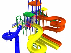 big toys playground 3D Model
