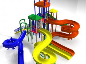 big toys playground 3D Model