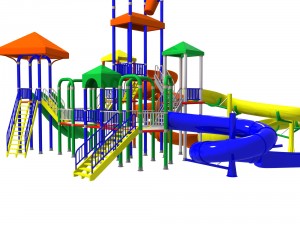 big toys playground 3D Model