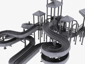 big toys playground 3D Model