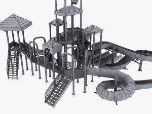 big toys playground 3D Model