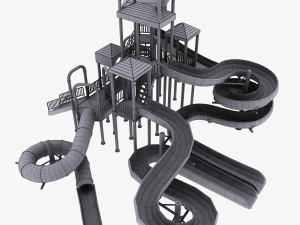 big toys playground 3D Model