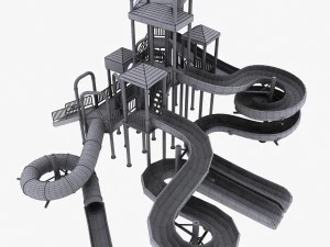 big toys playground 3D Model