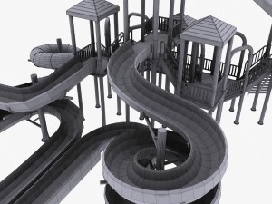 big toys playground 3D Model