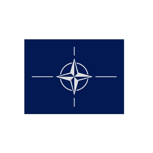 nato flag 3D Модель .c4d .max .obj .3ds .fbx .stl .blend 