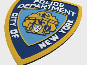 departamento de pol&iacute;cia do nypd Modelo 3D