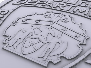 nypd police department 3D Модель