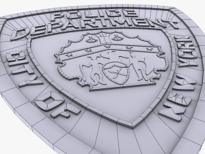 nypd police department 3D Модель