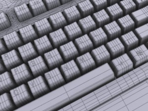 keyboard 3D Model