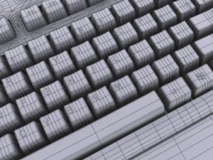 keyboard 3D Model