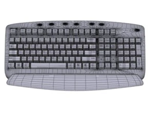keyboard 3D Model