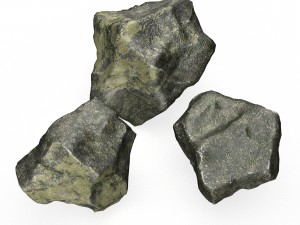 Rock 3 type boulder 3D Model