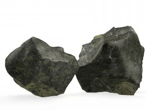 Rock 3 type boulder 3D Model