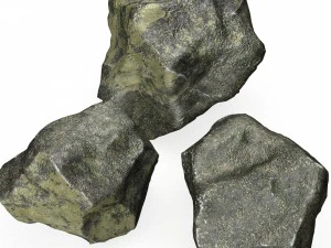 Rock 3 type boulder 3D Model