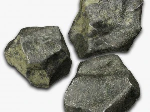 Rock 3 type boulder 3D Model