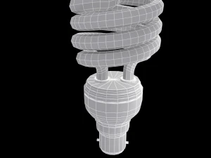 energy saving light bulb 01 3D Model