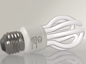energy saving light bulb 02 3D-Modell